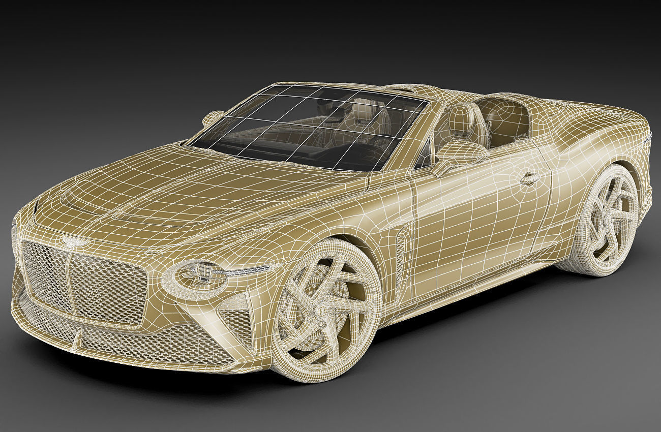 Bentley Mulliner Bacalar 2021 3D model_29