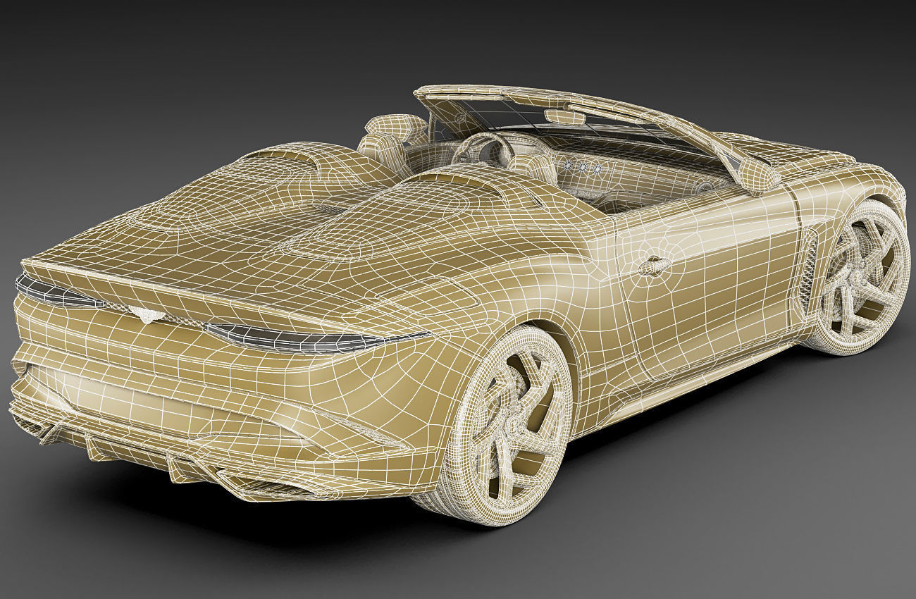 Bentley Mulliner Bacalar 2021 3D model_30
