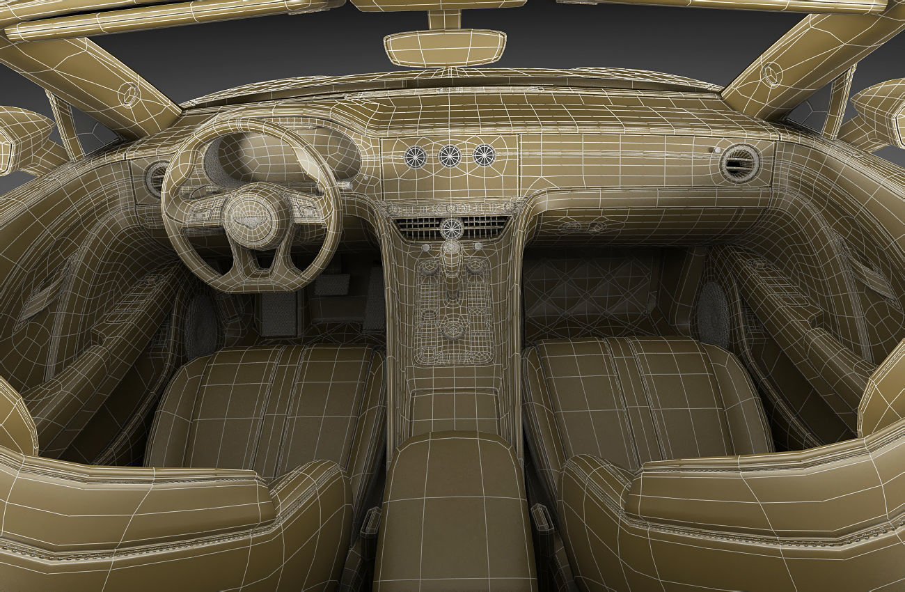 Bentley Mulliner Bacalar 2021 3D model_31