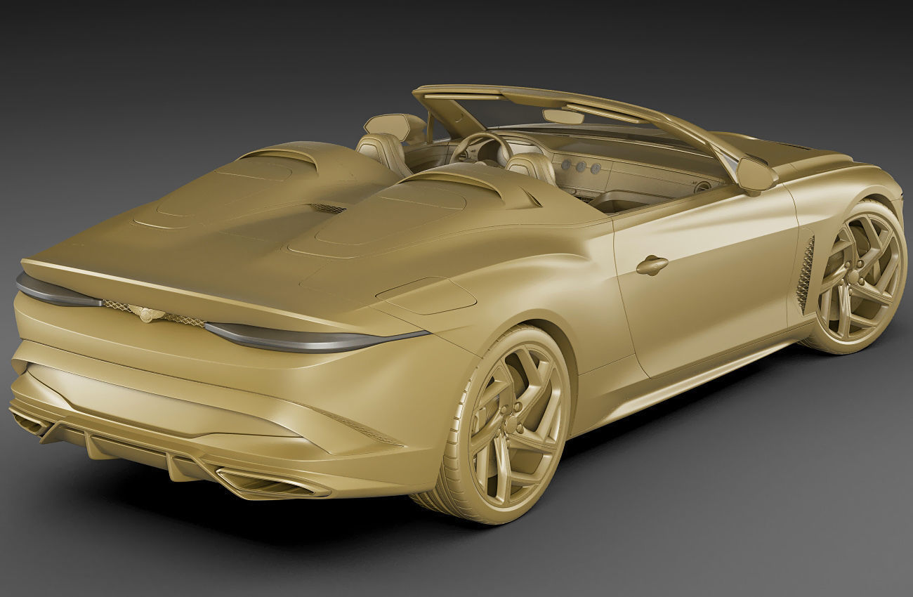 Bentley Mulliner Bacalar 2021 3D model_23