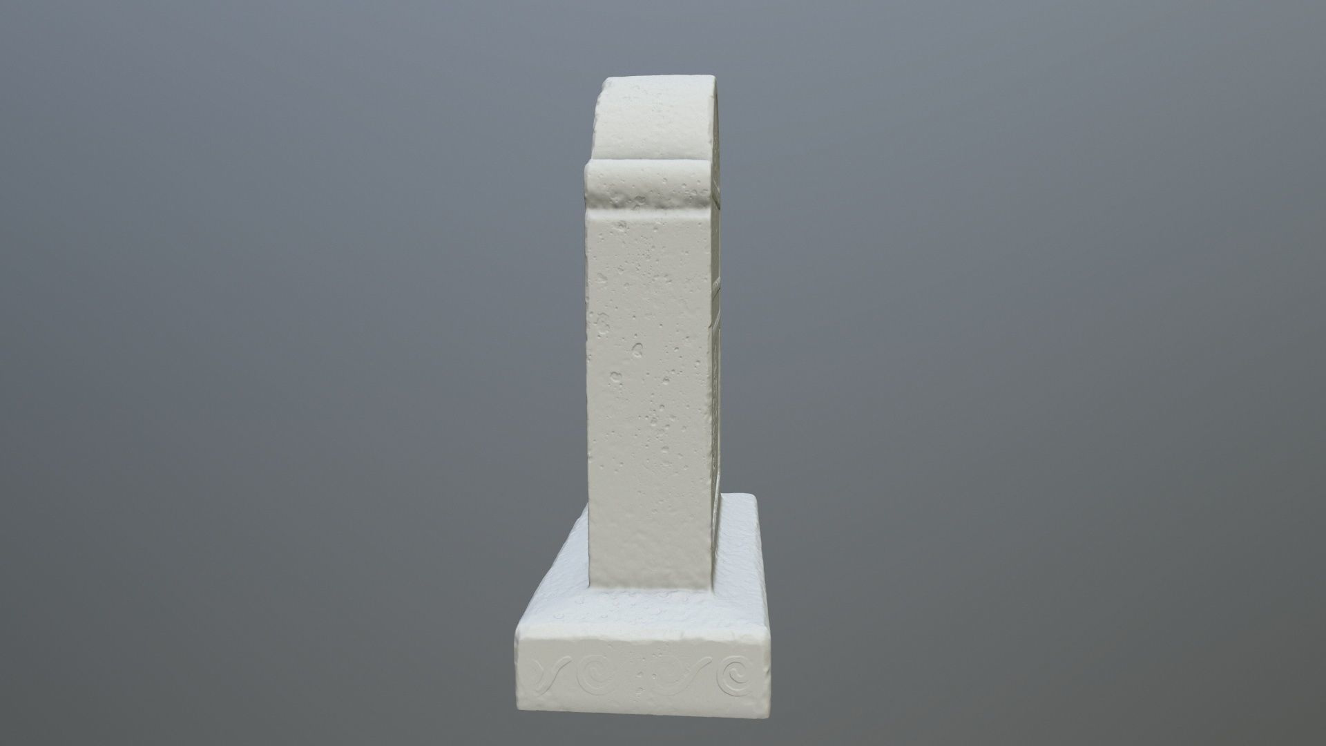 tombstone 2 pedestal 3D print model_6