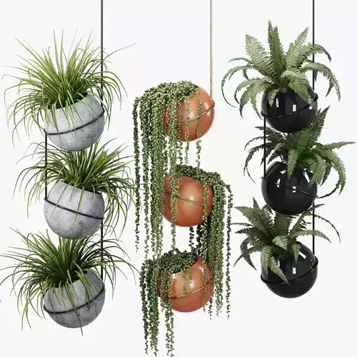 Tresessanta set of hanging planters