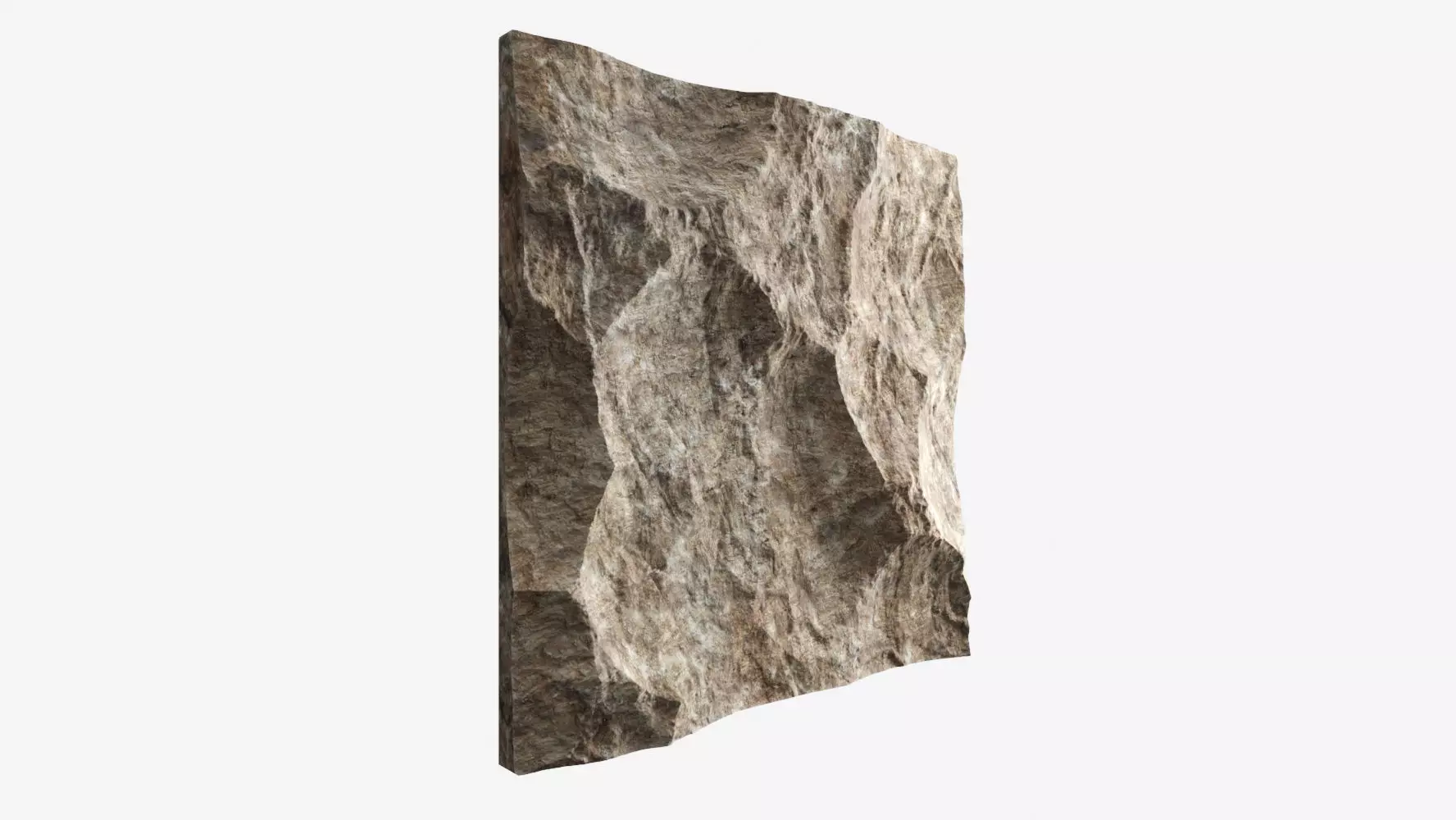 146-RockPanel piece of rock 3D model_0