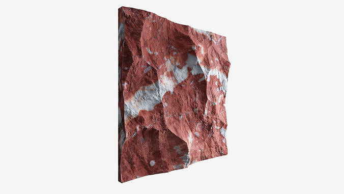 147-RockPanel rock texture 3D model