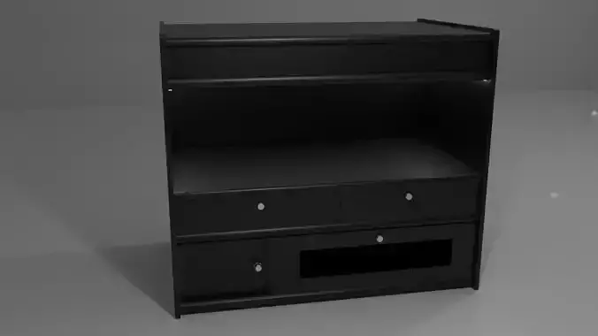 Desktop Table LOW POLY 3D