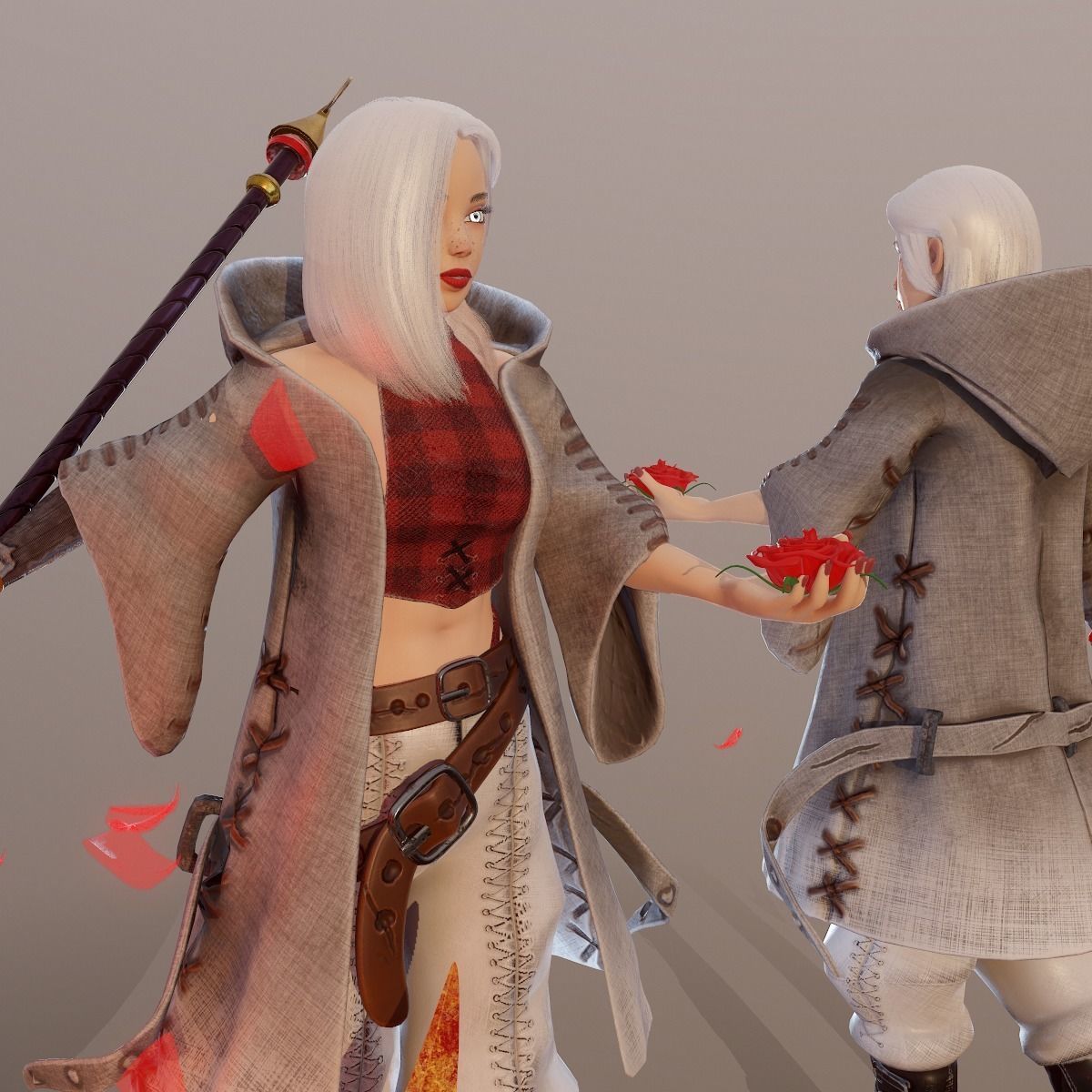 Death Girl 3D model_7