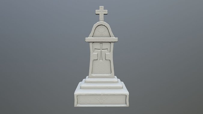 tombstone 1 monument 3D print model