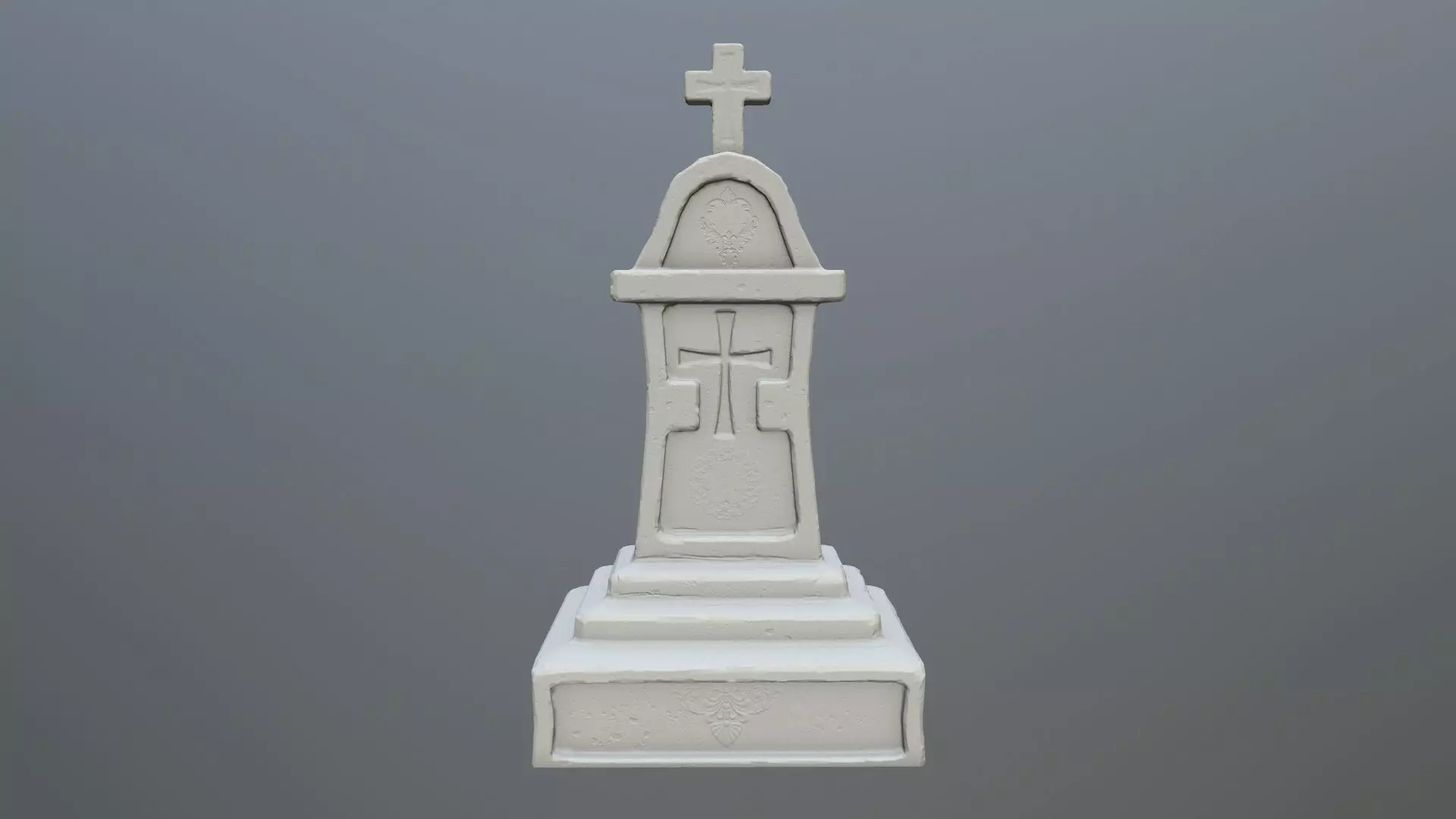 tombstone 1 monument 3D print model_0