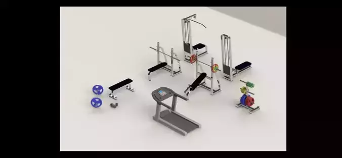 Small Gym Equipment Collection