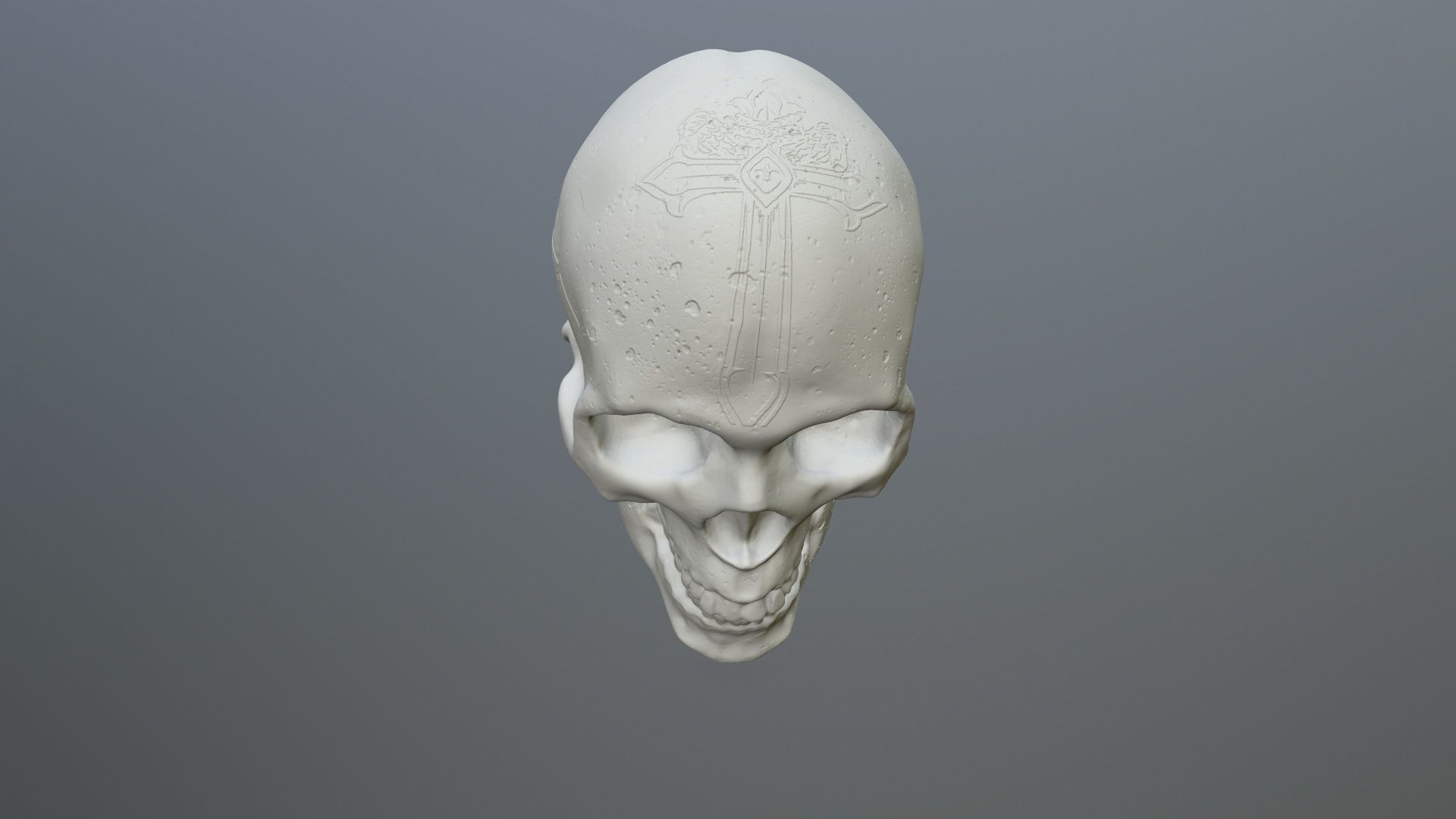 skull 3D print model_7