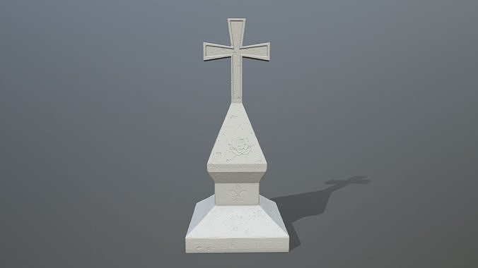 cross 1 church steeple 3D print model