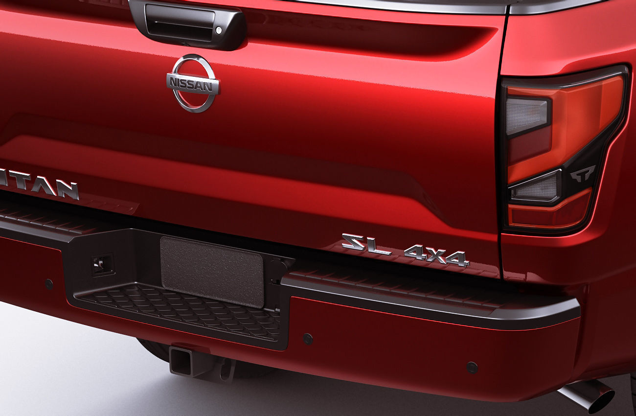 Nissan Titan 2020 3D model_5