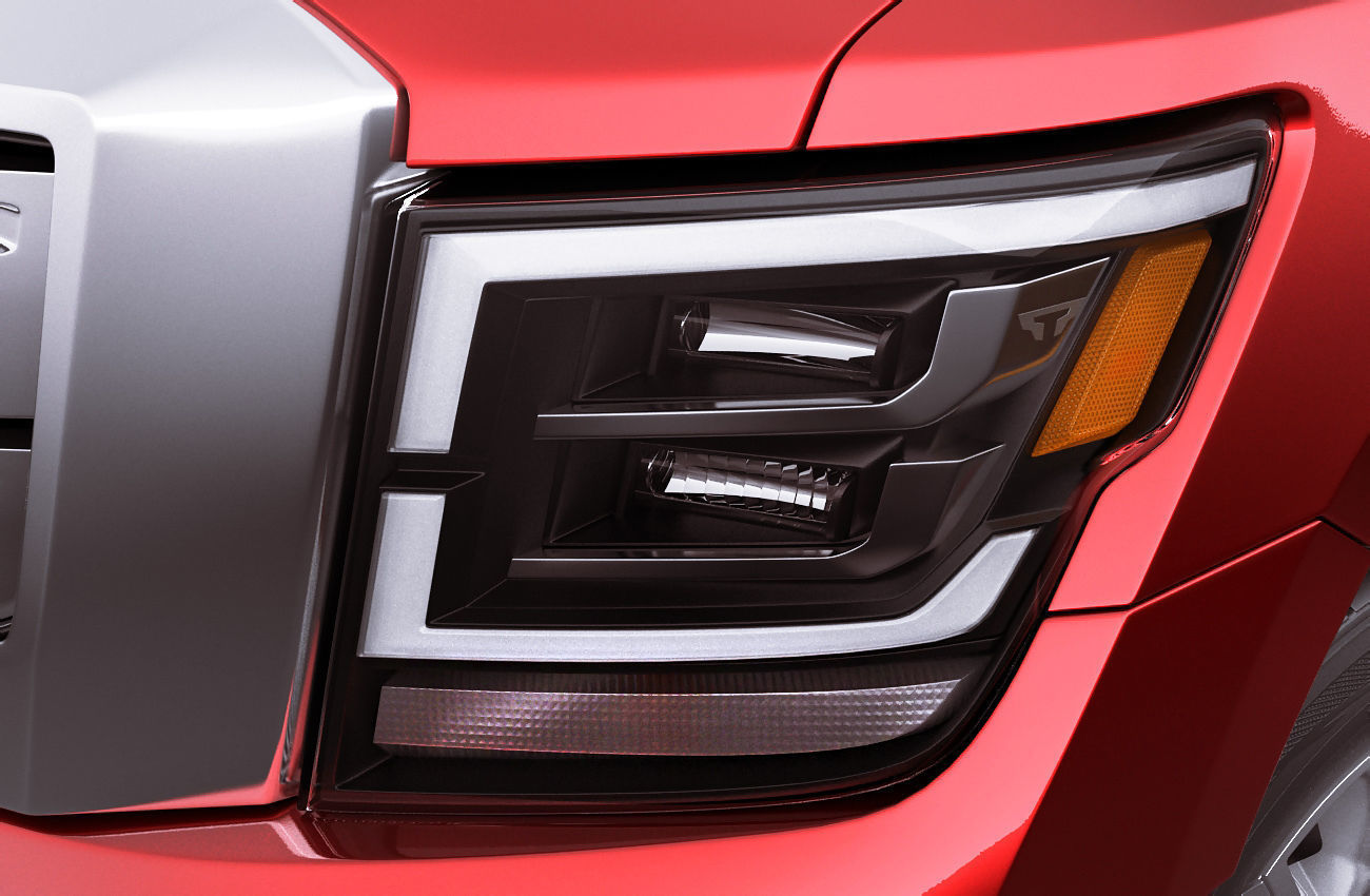 Nissan Titan 2020 3D model_4