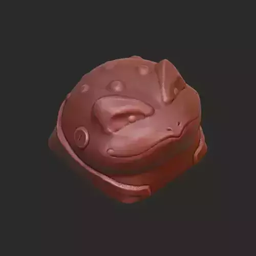Boss Frog Keycap
