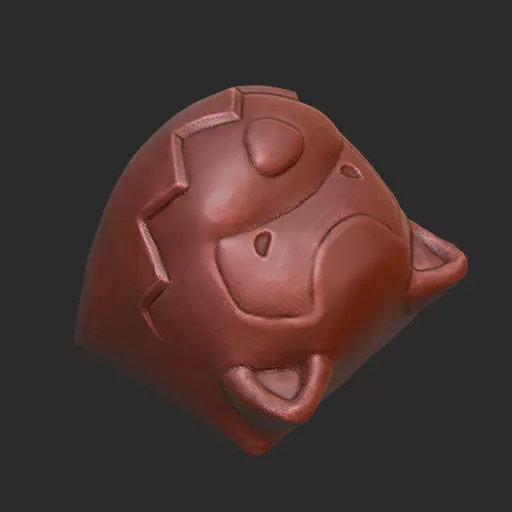 One Tails - Shukaku Keycap 3D print model_0