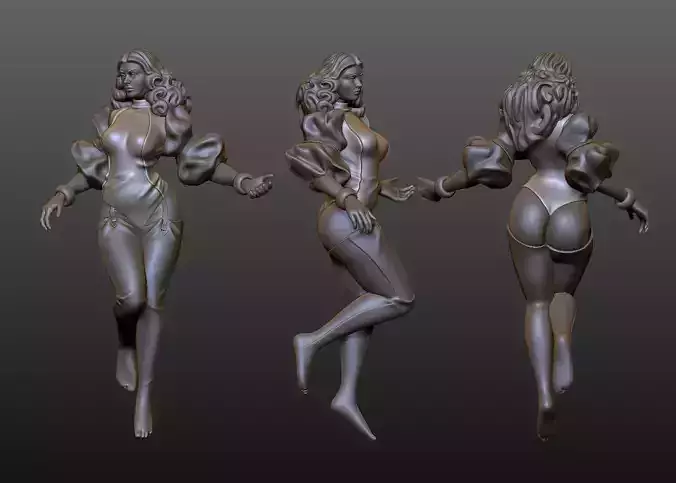 Summoner woman in bikini