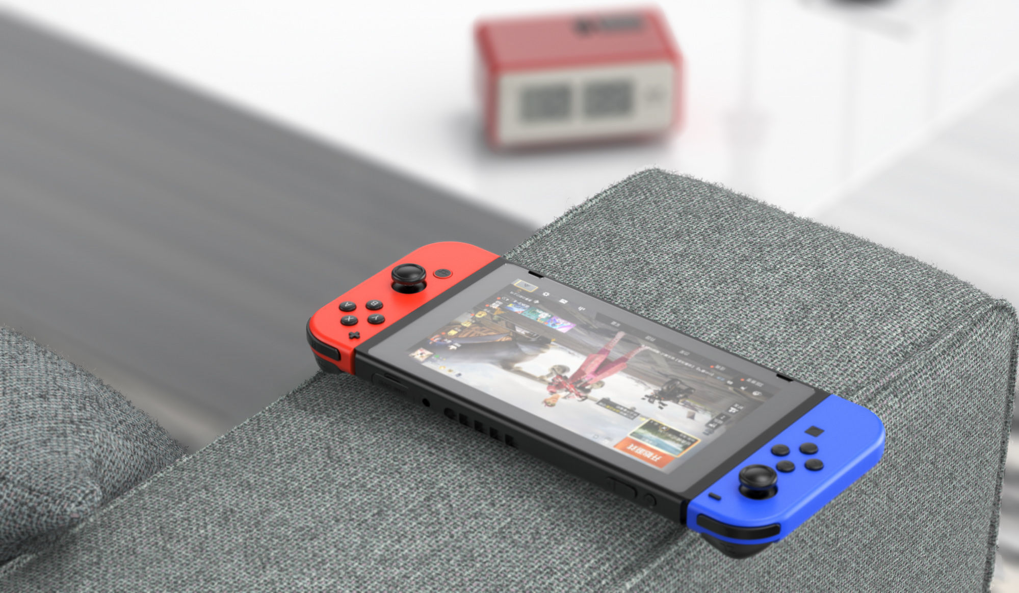 Nintendo Switch Console 3D model 3D model_3