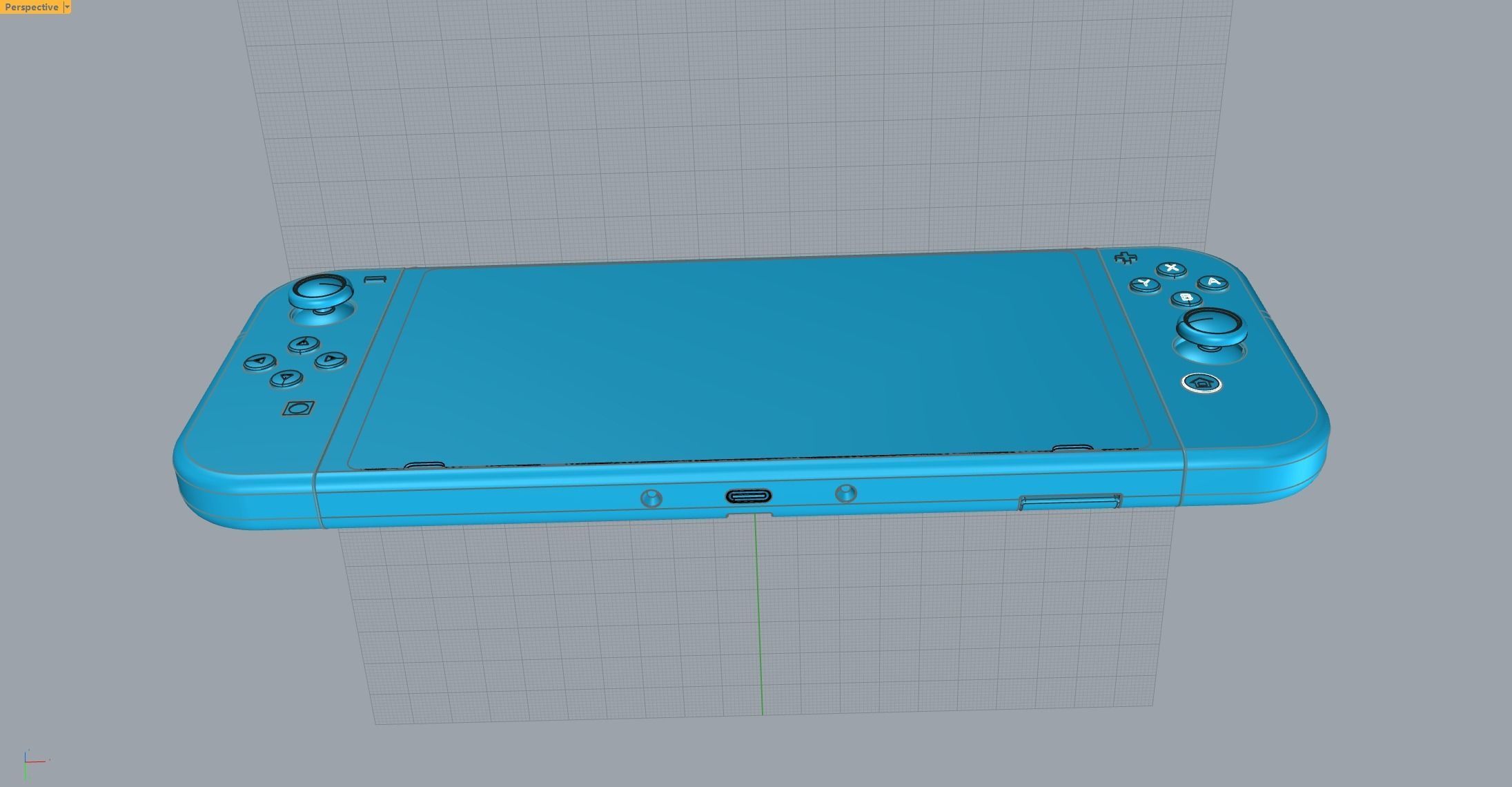Nintendo Switch Console 3D model 3D model_11