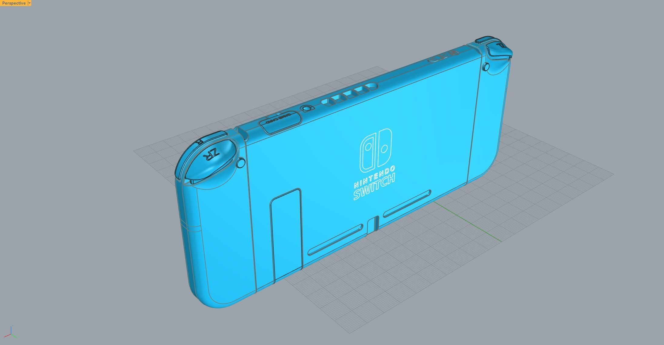 Nintendo Switch Console 3D model 3D model_7