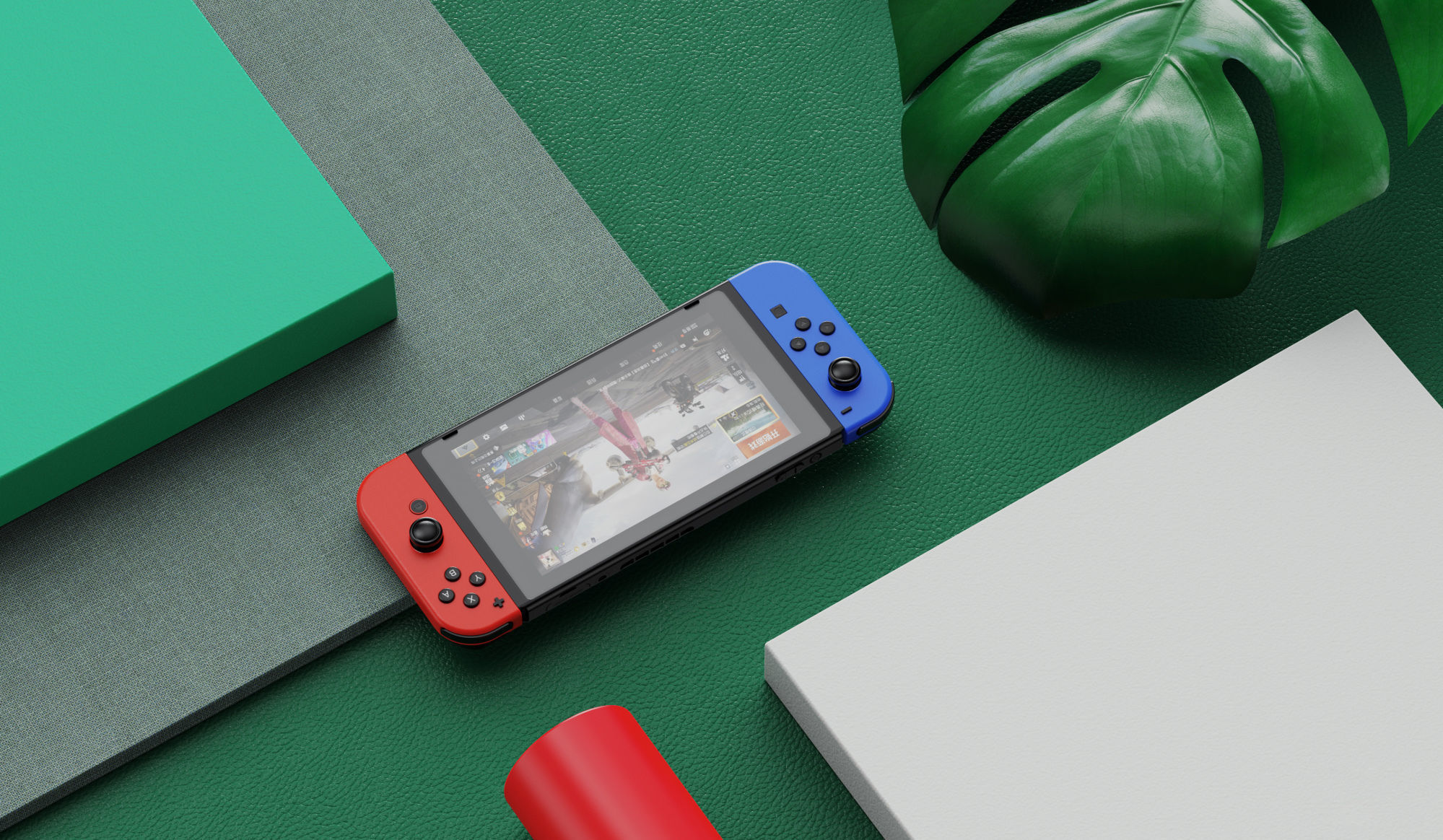 Nintendo Switch Console 3D model 3D model_2