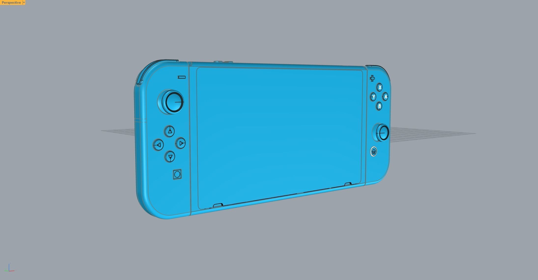 Nintendo Switch Console 3D model 3D model_6