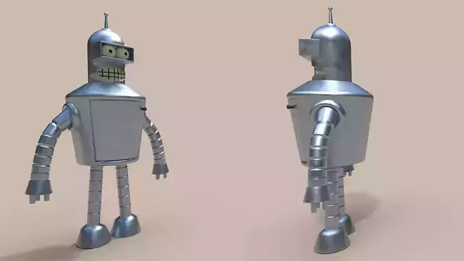 Bender - Futurama 3D model