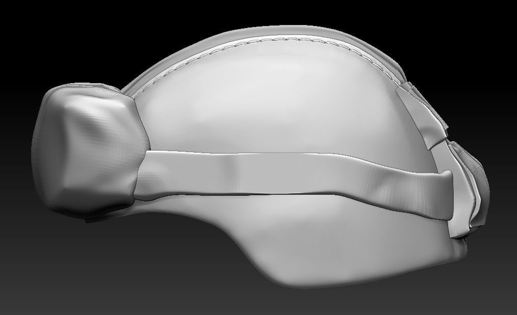 KEVLAR HELMET MILITARY ARMY  3D model_9