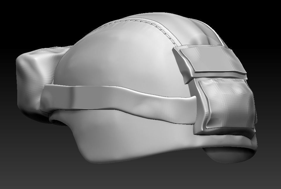 KEVLAR HELMET MILITARY ARMY  3D model_10