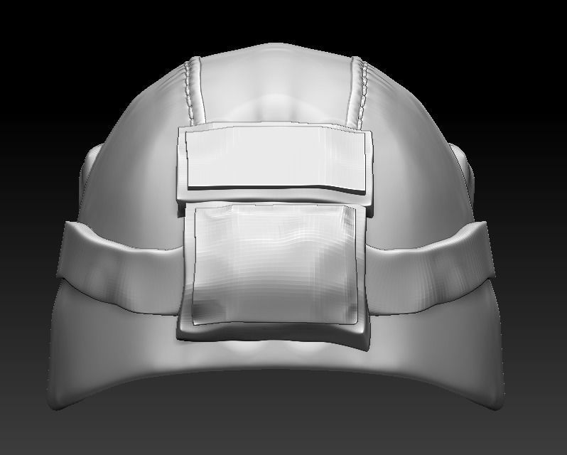 KEVLAR HELMET MILITARY ARMY  3D model_11