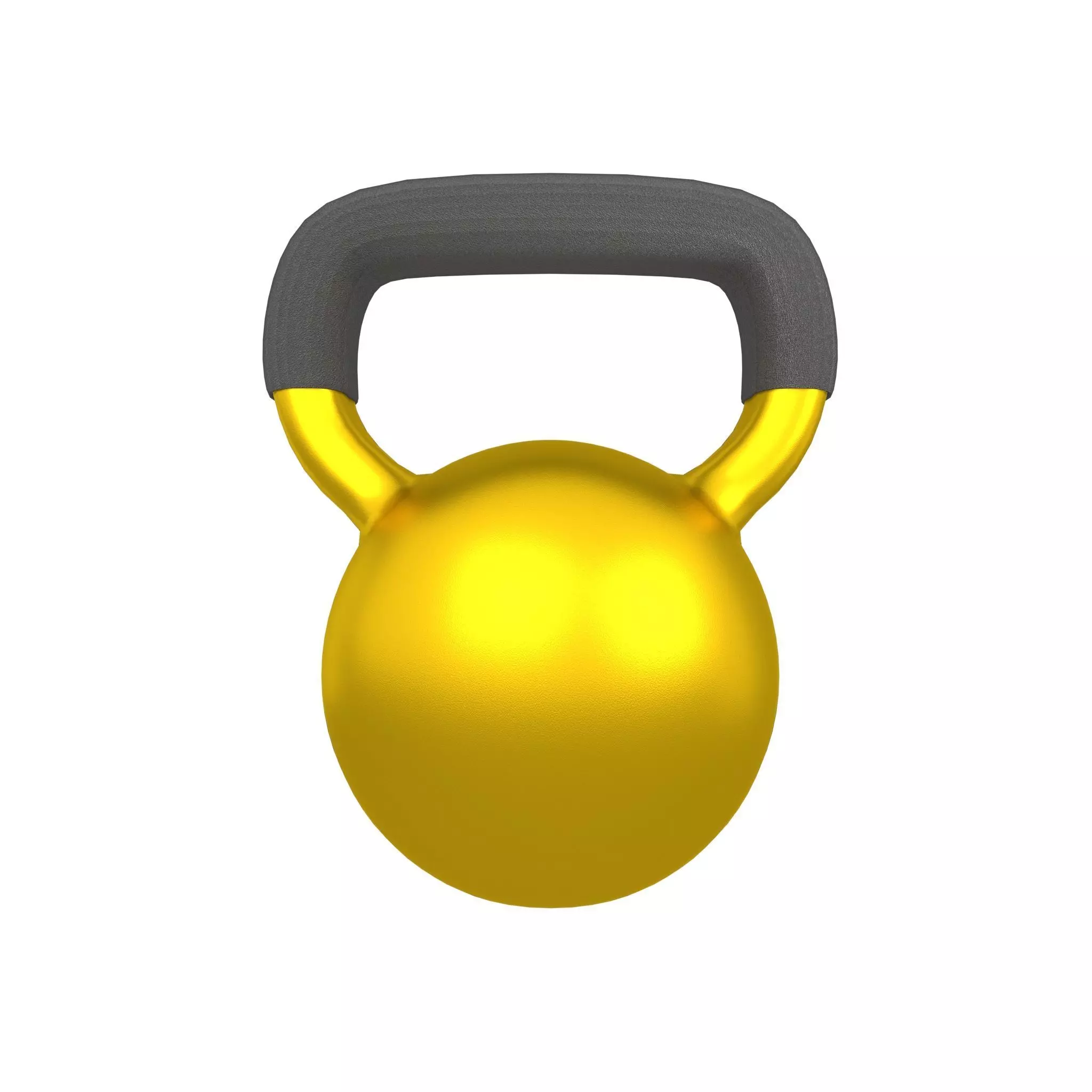 Gym Kettlebell v2 004 Low-poly 3D model_0