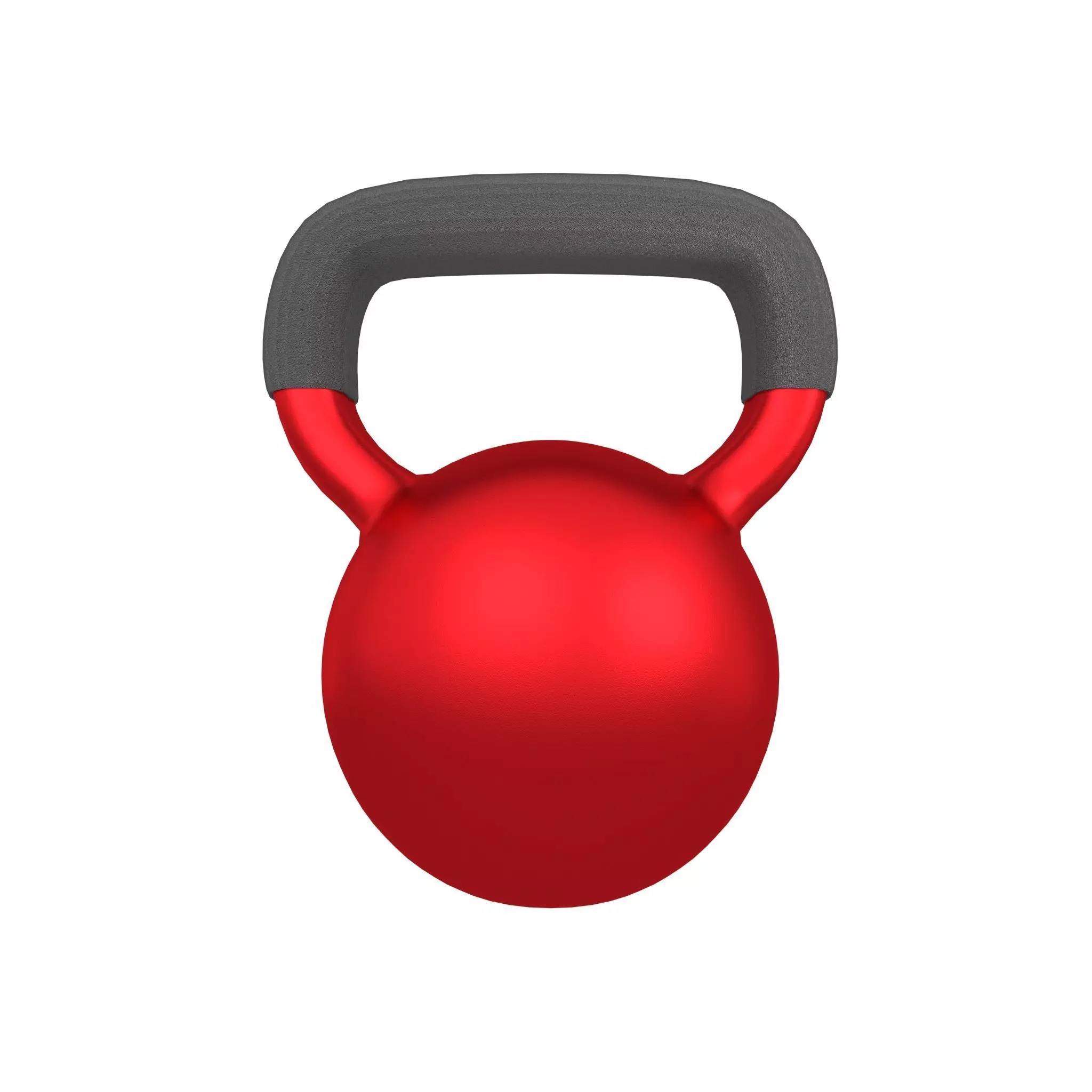 Gym Kettlebell v2 008 Low-poly 3D model_0