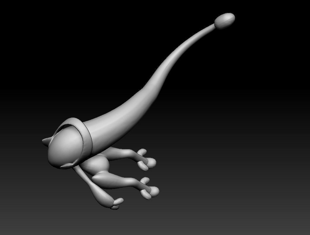 Pokemon Mew Mewtwo Mega Evolution 3D print model_22