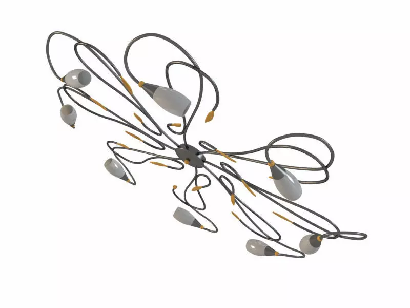 Chandelier eglo gerbera 3D model