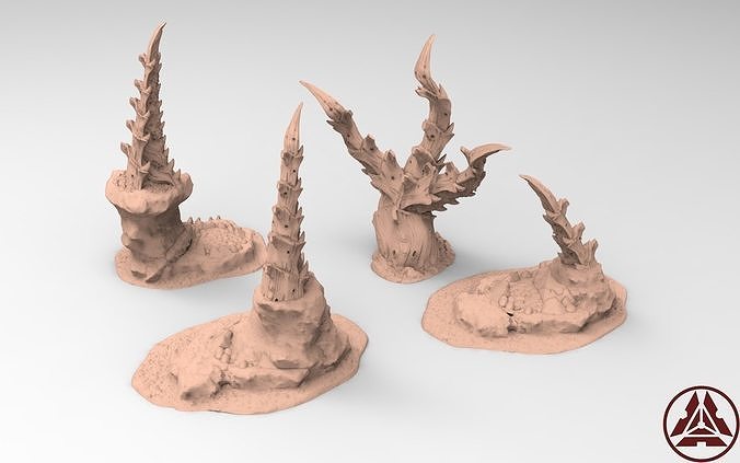 Tyty bug party terrain remix Part 4 Free 3D print model Free 3D print model