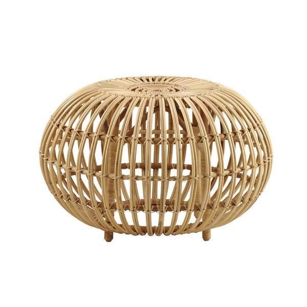 Sika-Design Franco Albini Ottoman Rattan 3D model_5