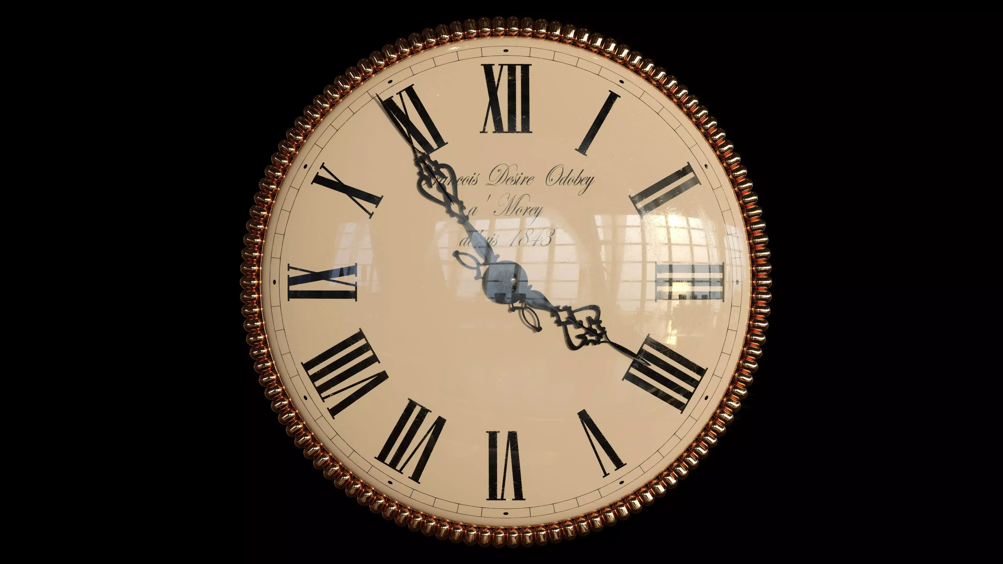 Clock Face 3D model