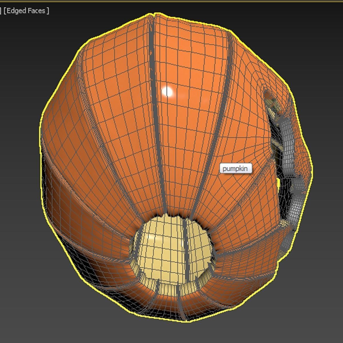 pumpkin plastic Free 3D model_5