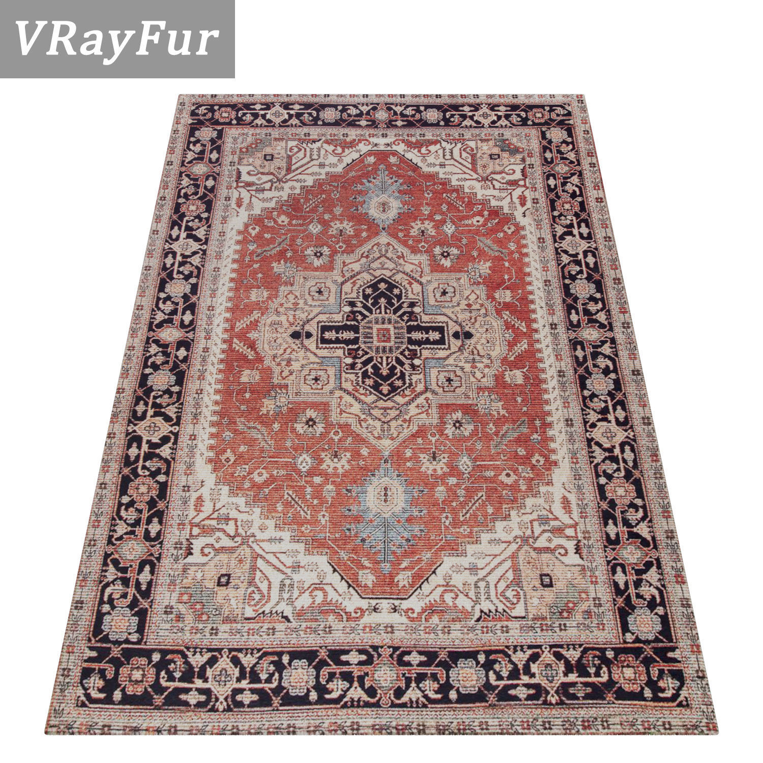 Rug Set 1467 3D model_2