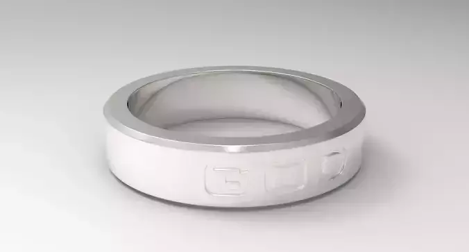 God Ring Silver