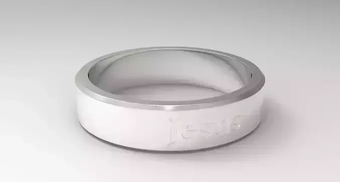 Jesus Ring Silver