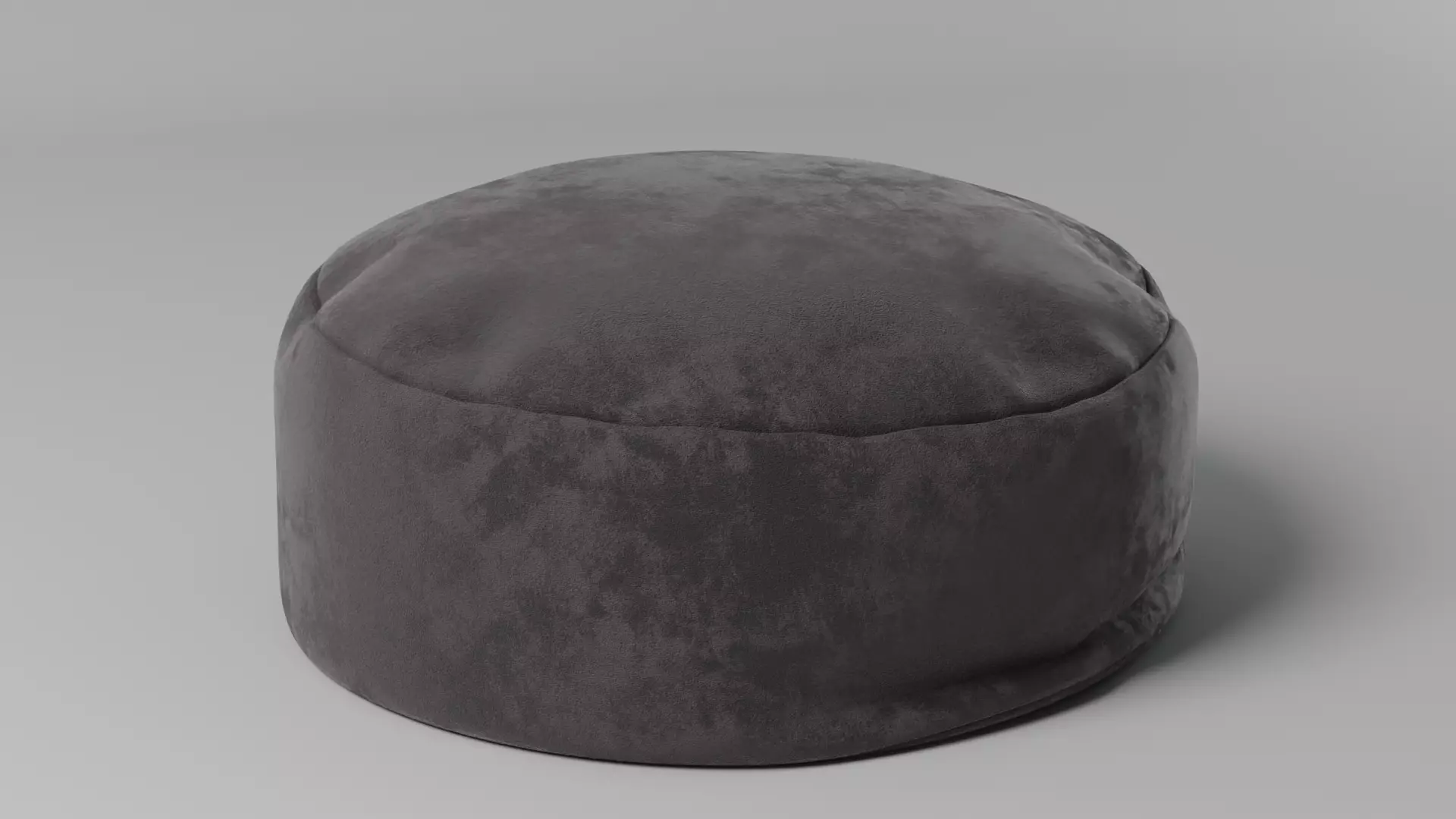 Grey Velvet Chair Free 3D model
