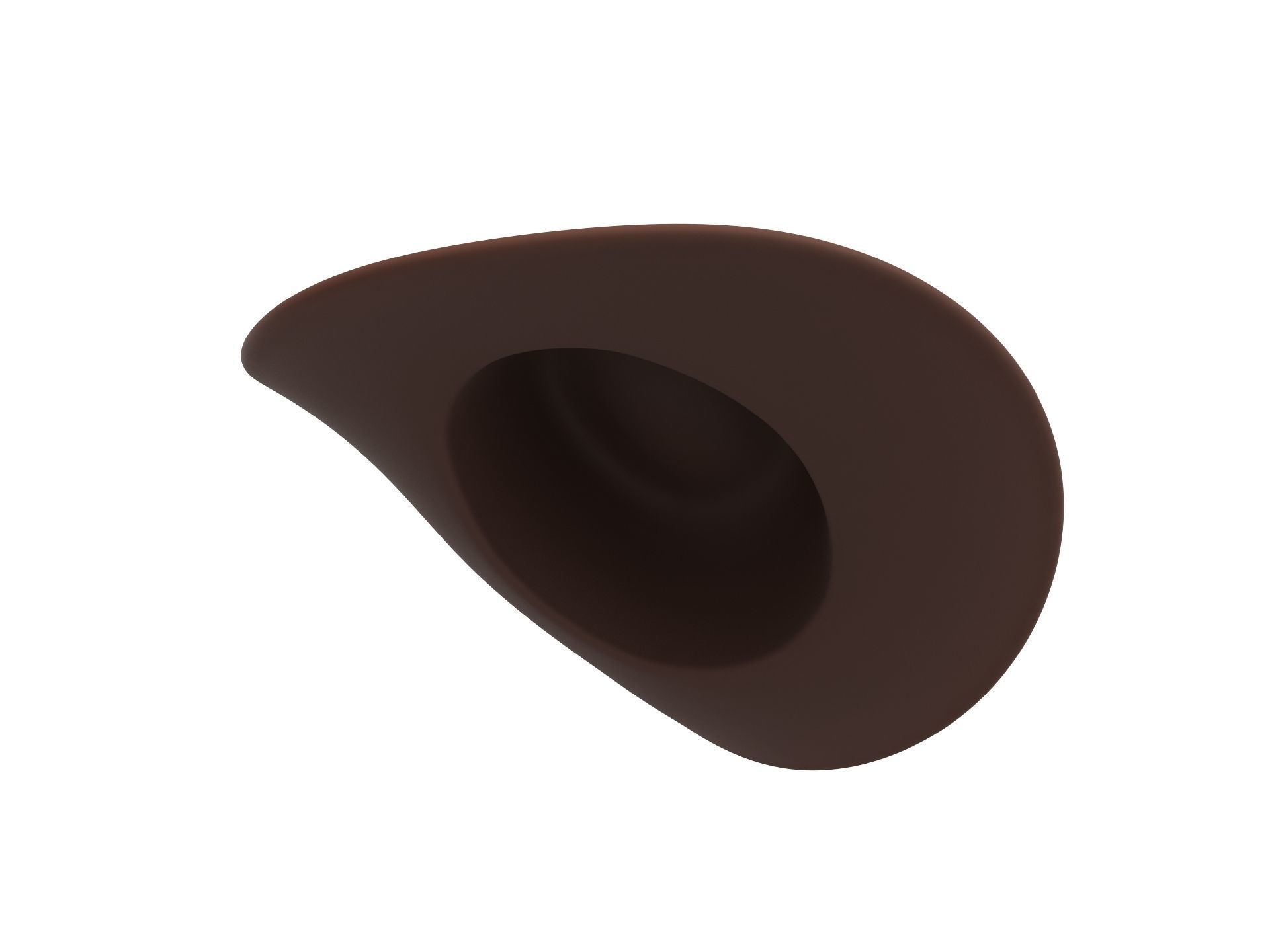 Musketeer Hat 3D model_8