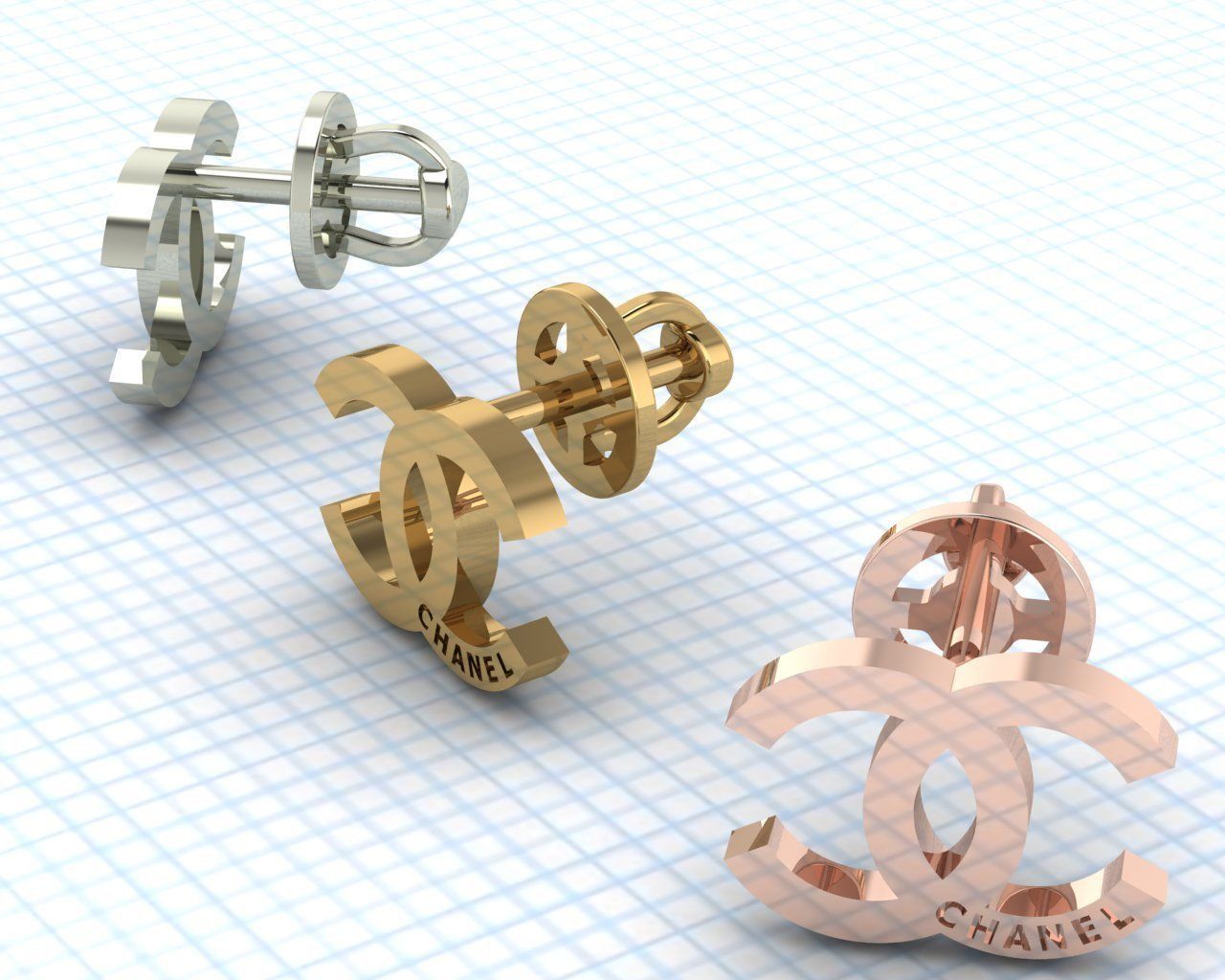 Chanel 3D print model_3