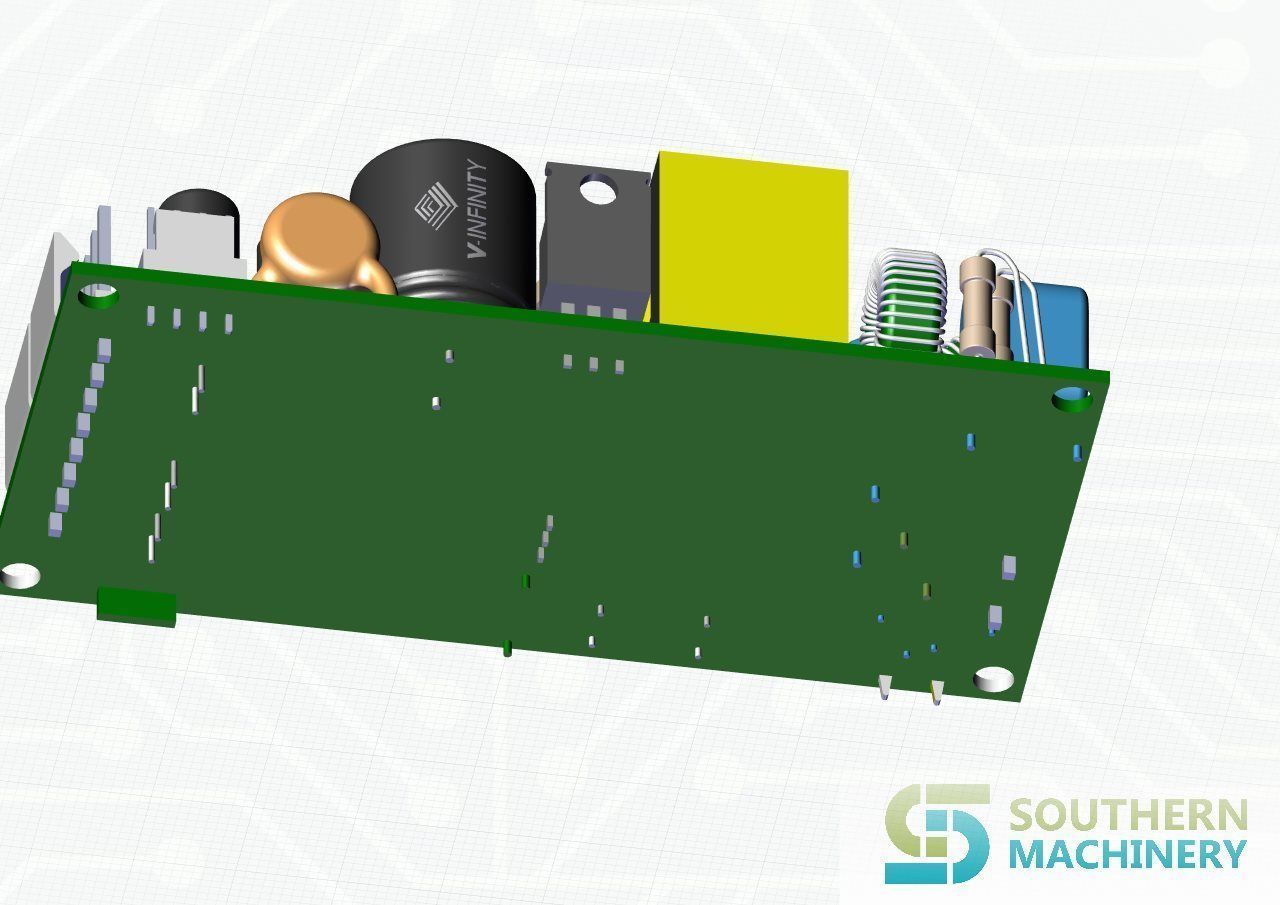How to make Power supply PCB assembly in Smart EMS factory 3D model_3