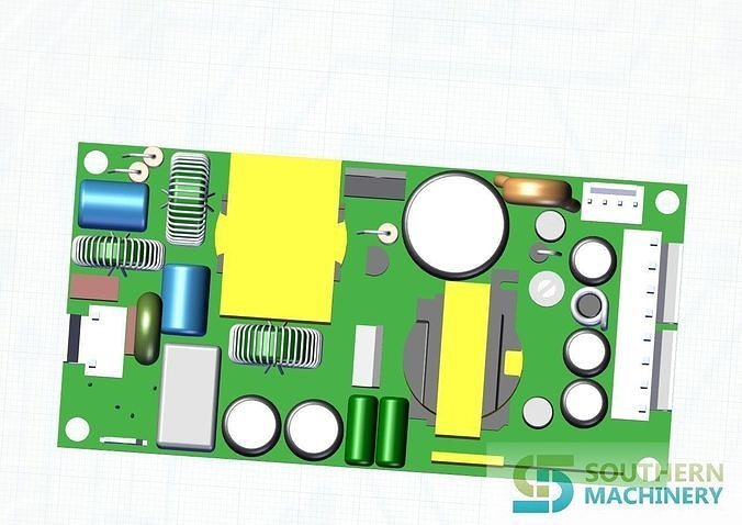 How to make Power supply PCB assembly in Smart EMS factory 3D model