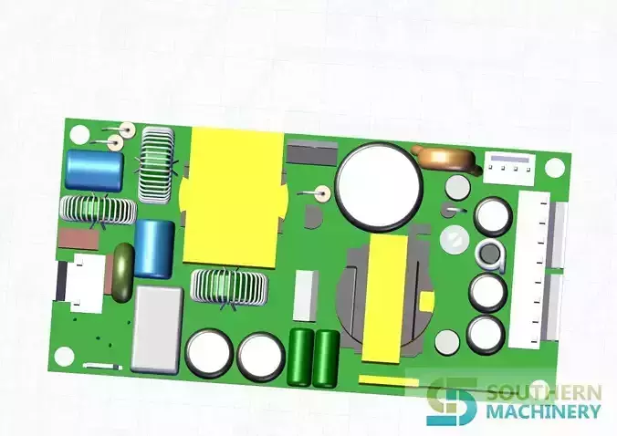 How to make Power supply PCB assembly in Smart EMS factory 3D model How to make Power supply PCB assembly in Smart EMS factory 3D model