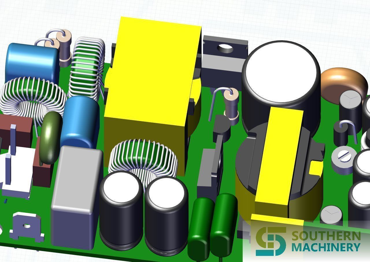 How to make Power supply PCB assembly in Smart EMS factory 3D model_6