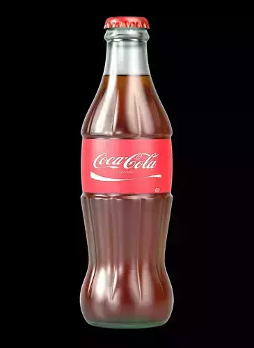 Coke Cola High Quality Rendering Model