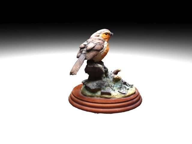 Robin Decoration 3D model_3