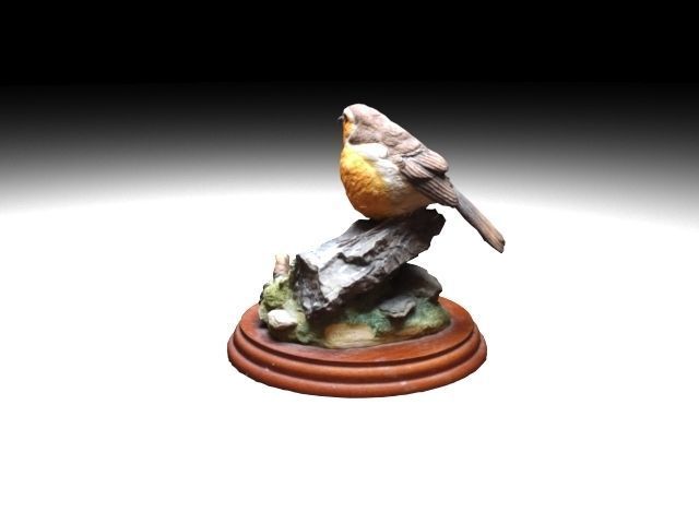 Robin Decoration 3D model_2